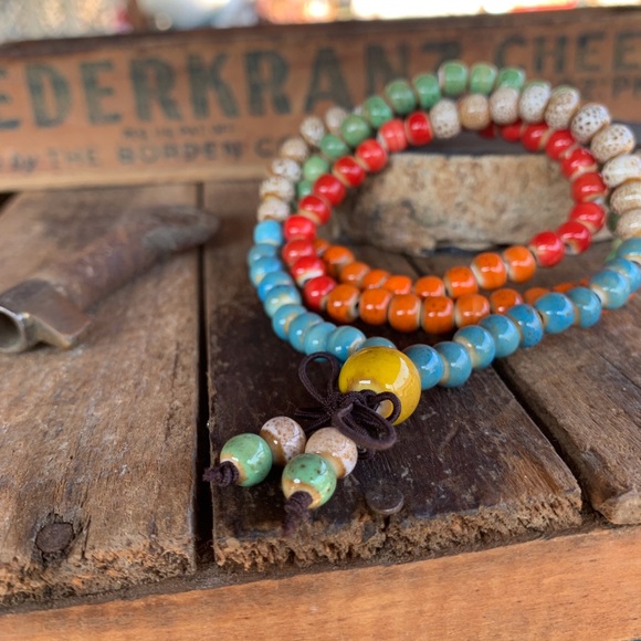 ✨BOHO CERAMIC BEAD MULTI WRAP BRACELET✨ - Picture 4 of 7